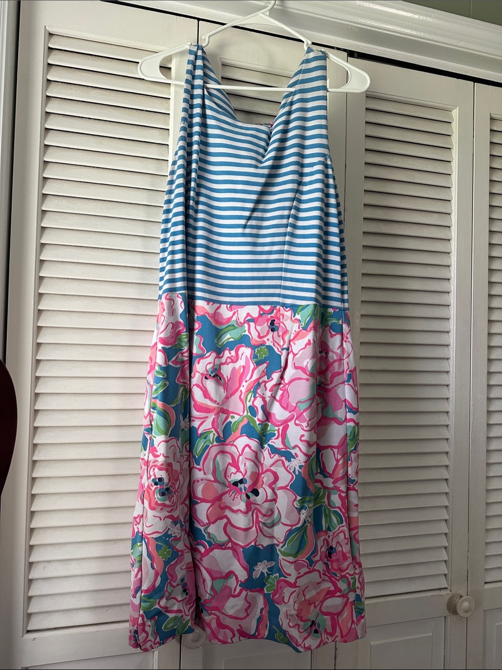 Lilly Pulitzer Stripe & Floral Sundress